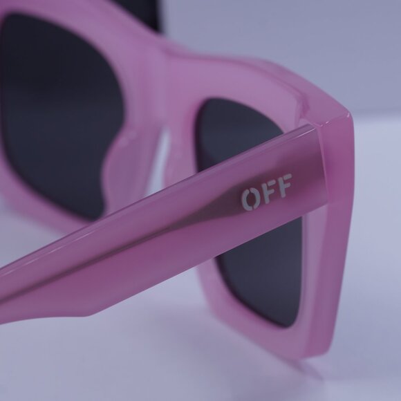 Off-White OERI13Y SELMA 3007 Square Sunglasses – Pink/Grey main image 6